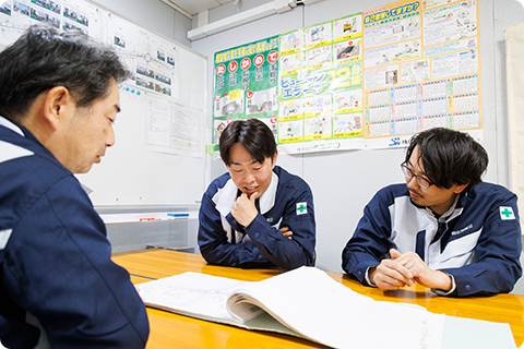 インタビュー写真