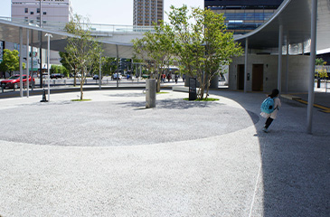 熊本城の瓦を使用しました！