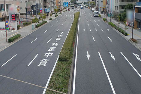 工事完了して「道路らしく」なる